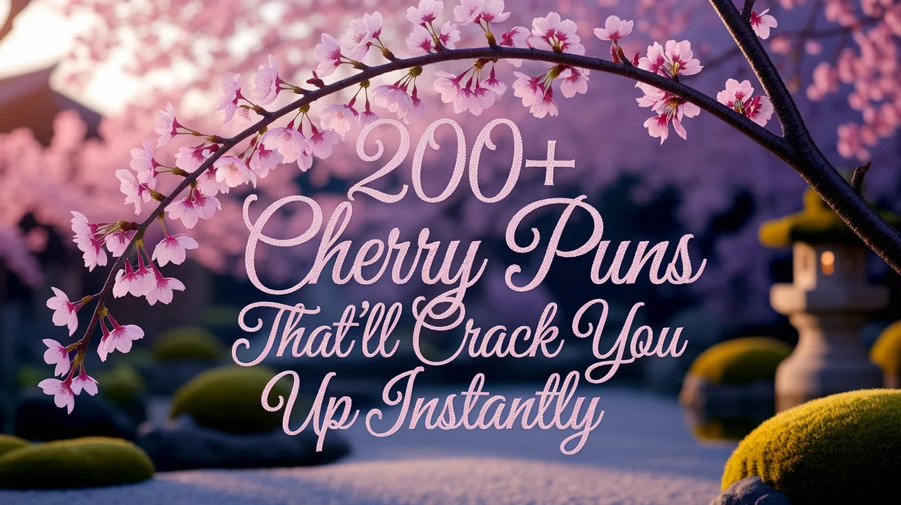 200+ Cherry Puns That’ll Crack You Up Instantly