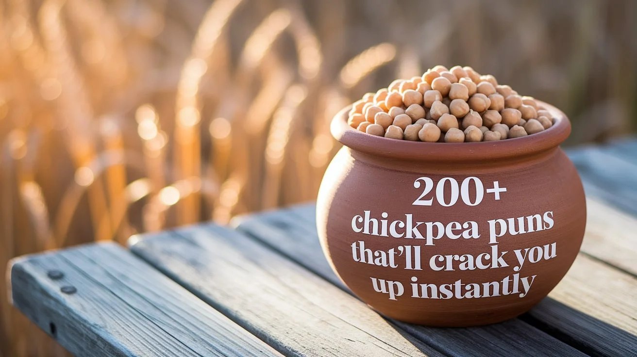 200+ Chickpea Puns That’ll Crack You Up Instantly