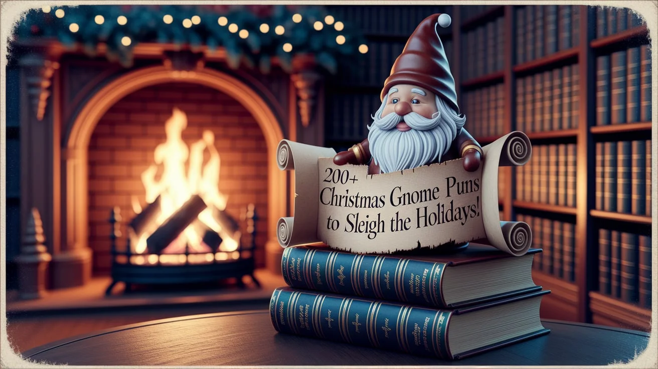 200+ Christmas Gnome Puns to Sleigh the Holidays!