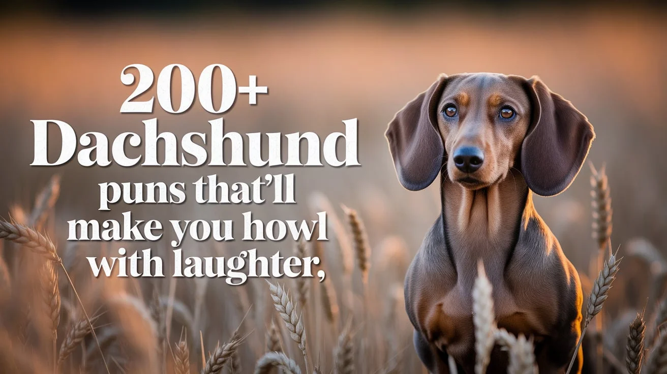 200+ Dachshund Puns That’ll Make You Howl with Laughter