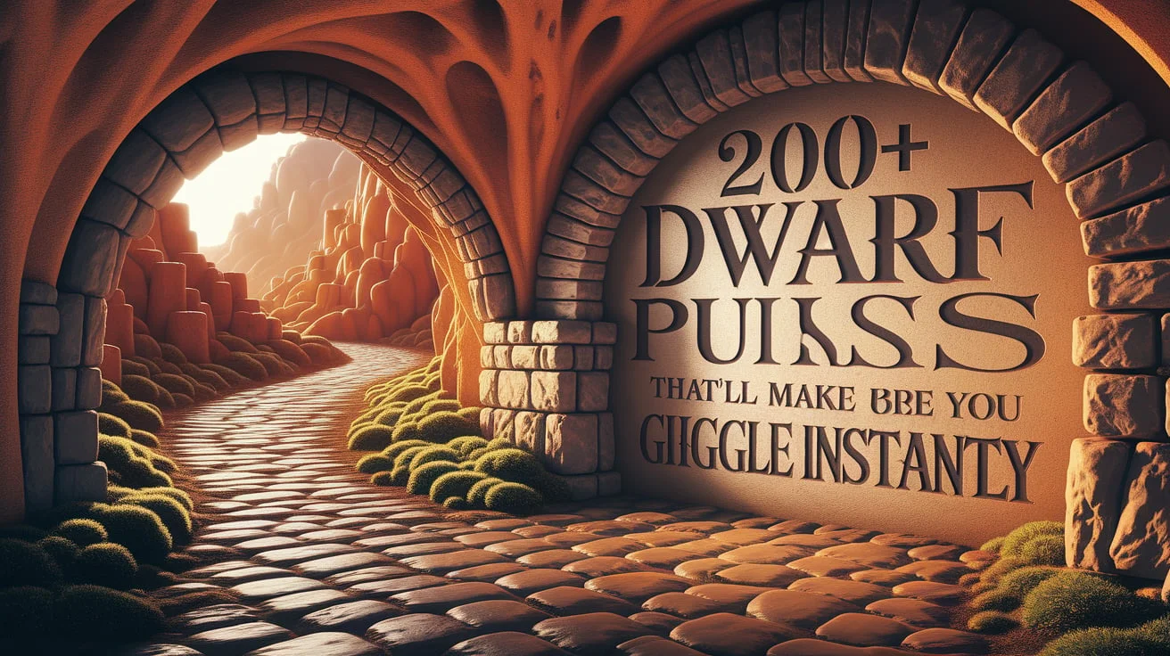 200+ Dwarf Puns That’ll Make You Giggle Instantly