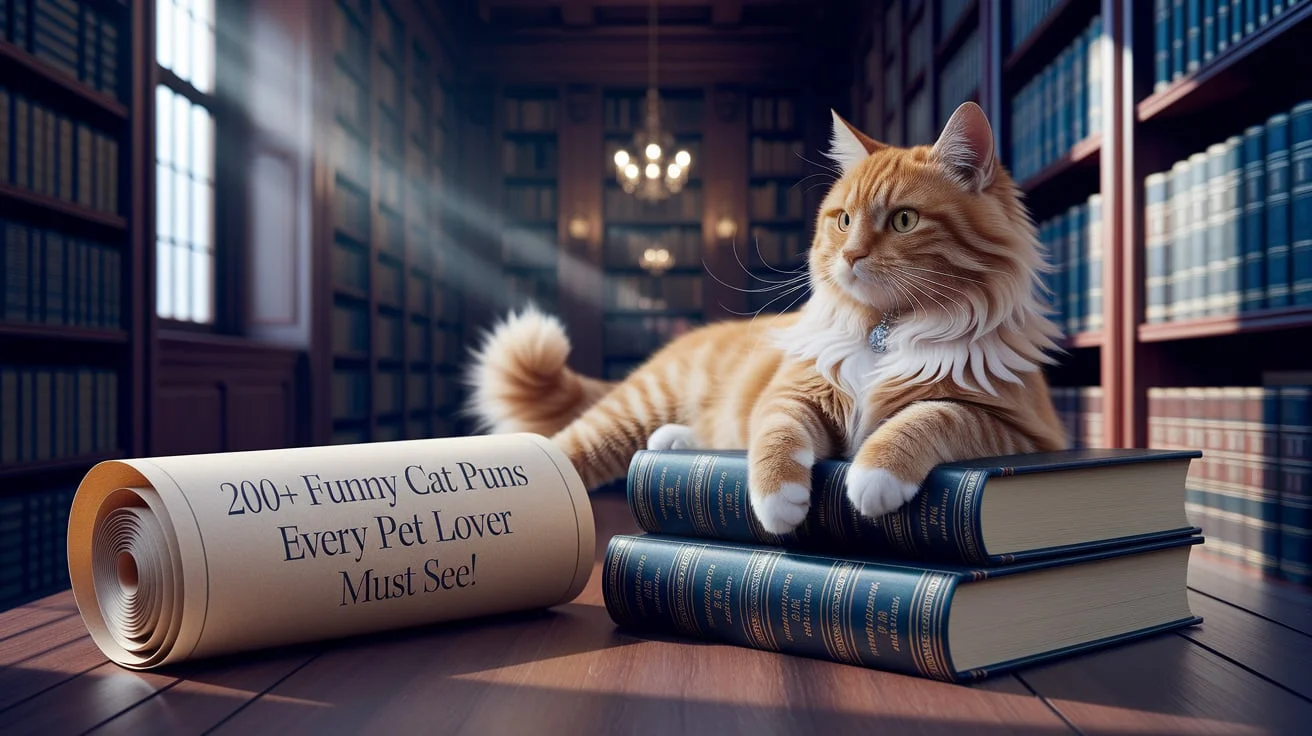 200+ Funny Cat Puns Every Pet Lover Must See!