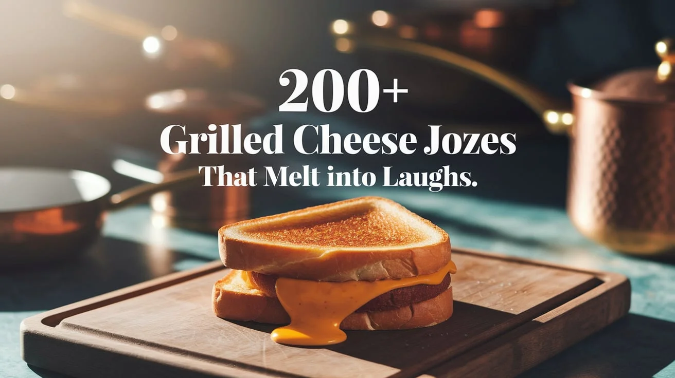 200+ Grilled Cheese Jokes That Melt Into Laughs 