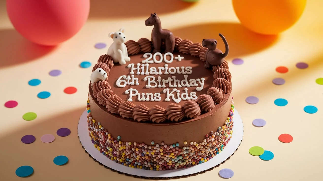 200+ Hilarious 6th Birthday Puns for Kids’