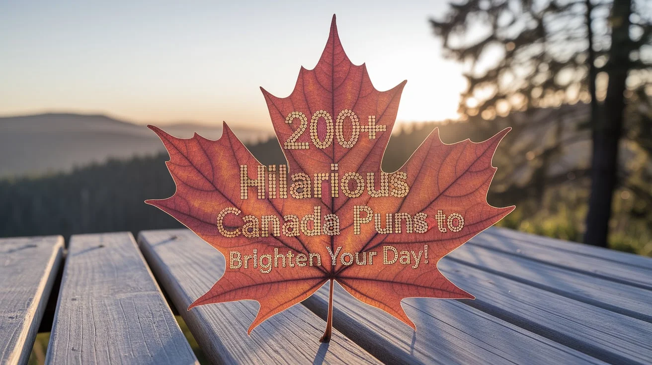 200+ Hilarious Canada Puns to Brighten Your Day!