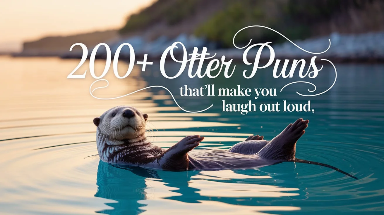 h200+ Otter Puns That’ll Make You Laugh Out Loud