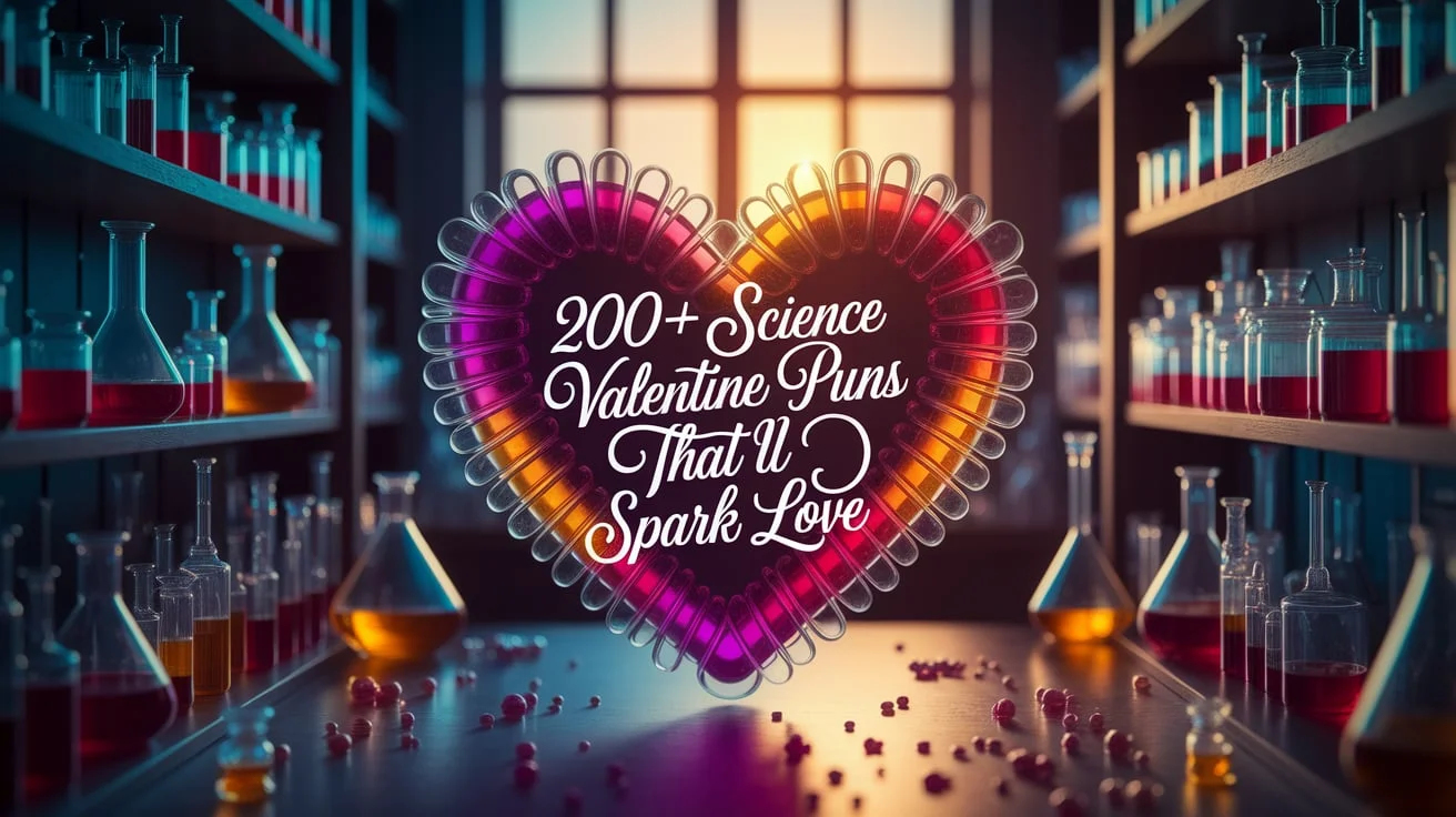 200+ Science Valentine Puns That’ll Spark Love