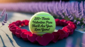 200+ Tennis Valentine Puns That’ll Ace Your Love Game!