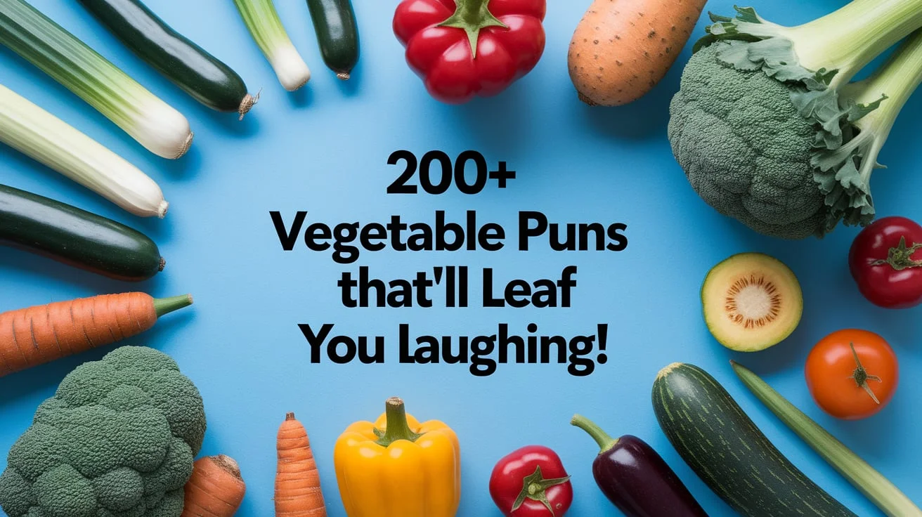200+ Vegetable Puns That’ll Leaf You Laughing!