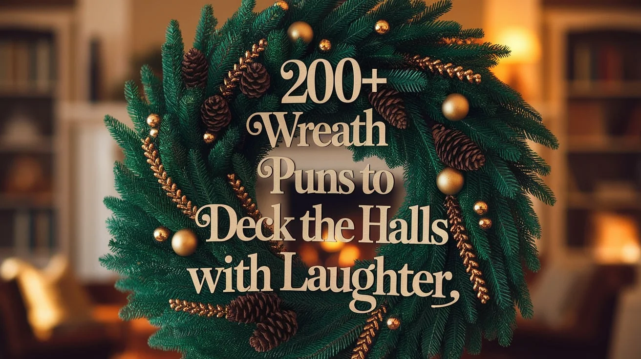 200+ Wreath Puns to Deck the Halls with Laughter