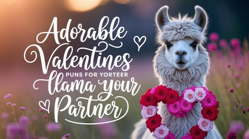 Adorable Valentines Llama Puns for Your Partner