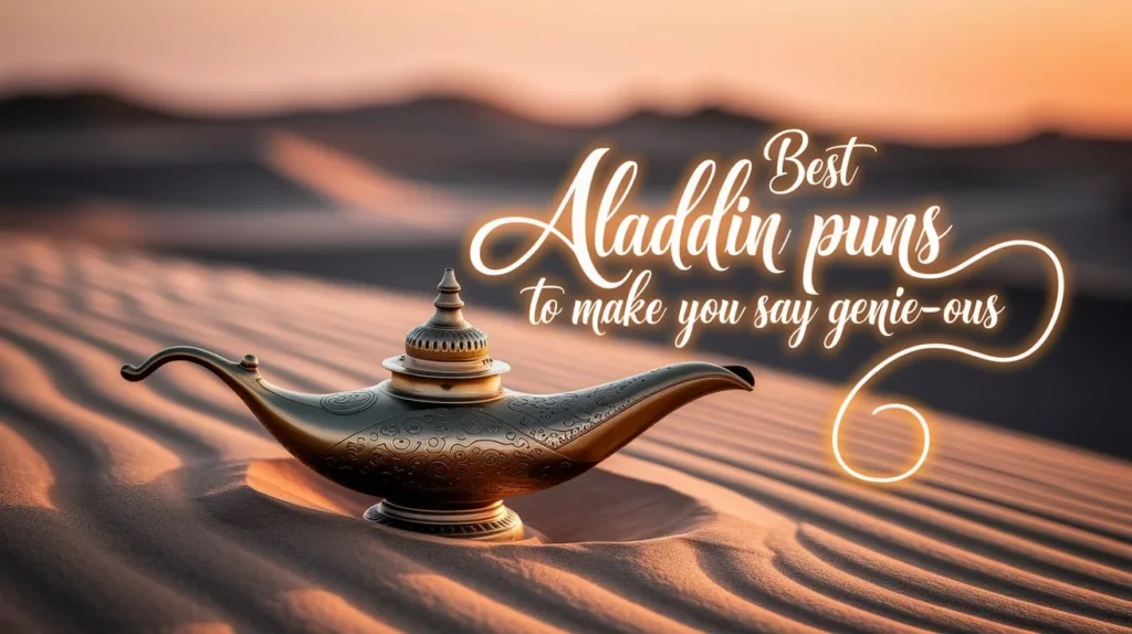 Best Aladdin Puns to Make You Say Genie-ous
