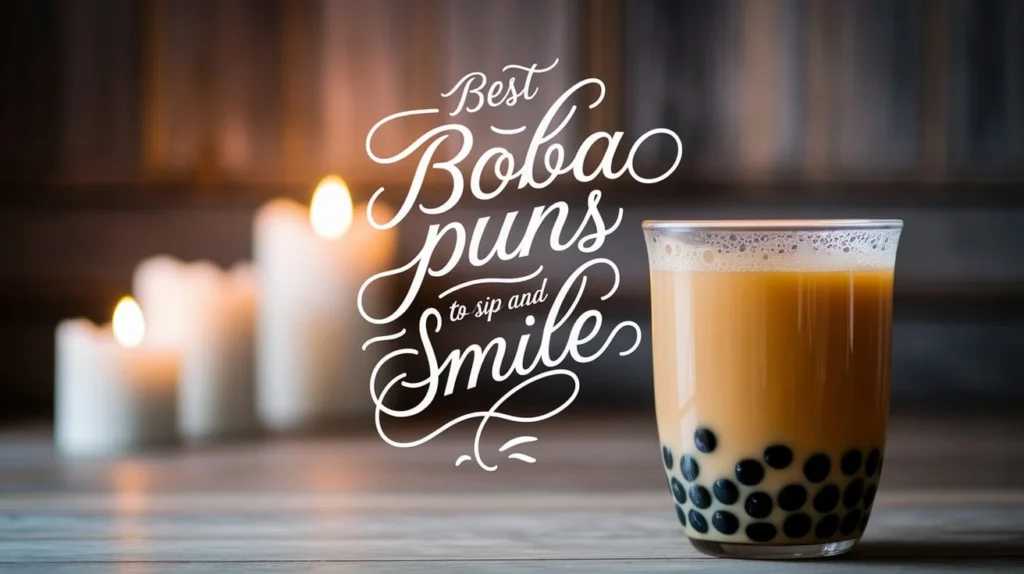 Best Boba Puns to Sip and Smile