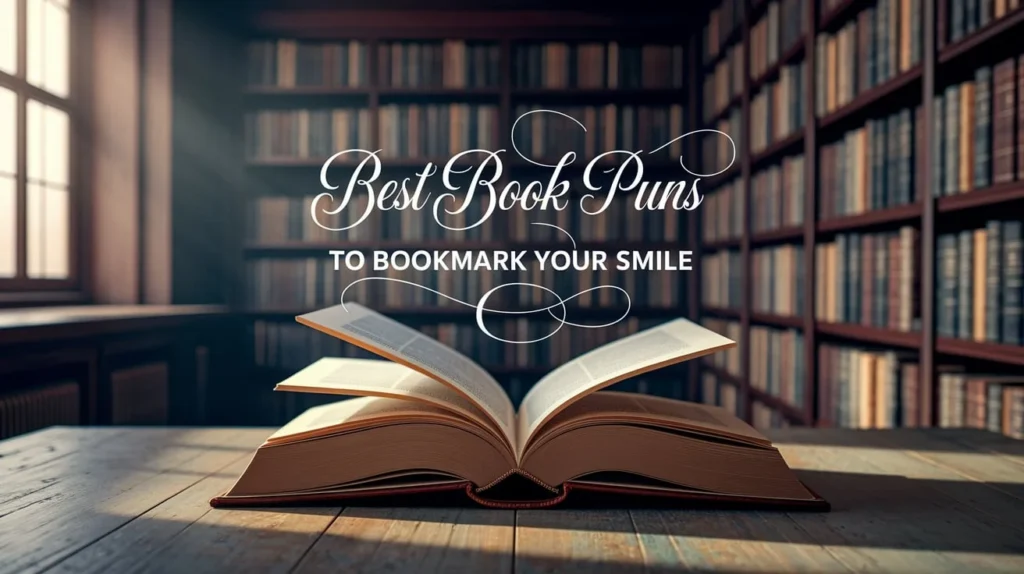 Best Book Puns to Bookmark Your Smile
