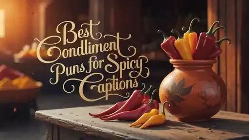 Best Condiment Puns for Spicy Captions