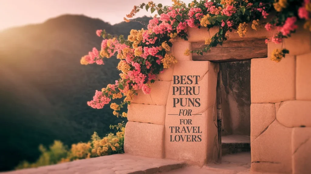 Best Peru puns for travel lovers