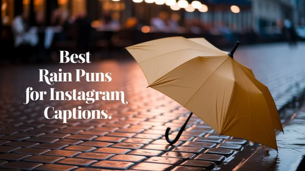 Best Rain Puns for Instagram Captions