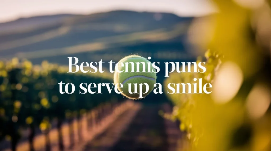 Best Tennis Puns to Serve Up a Smile