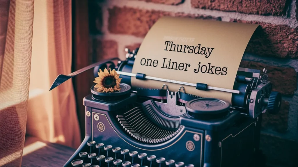 Thursday One Liner Jokes