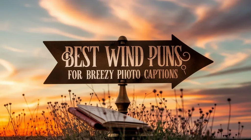 Best wind puns for breezy photo captions