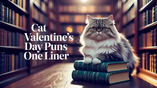 Cat Valentine's Day Puns One Liner