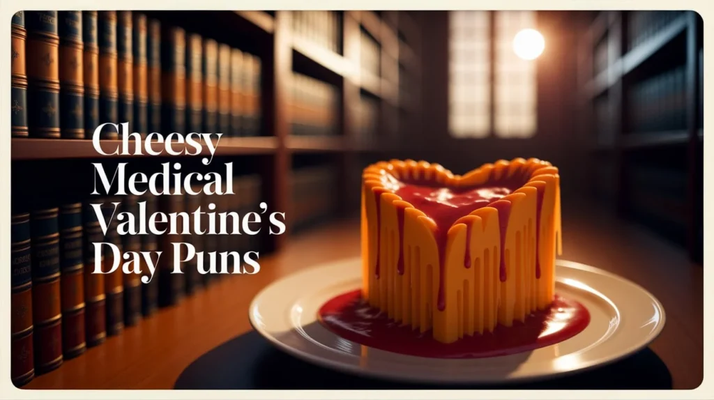 Cheesy Medical Valentine's Day Puns