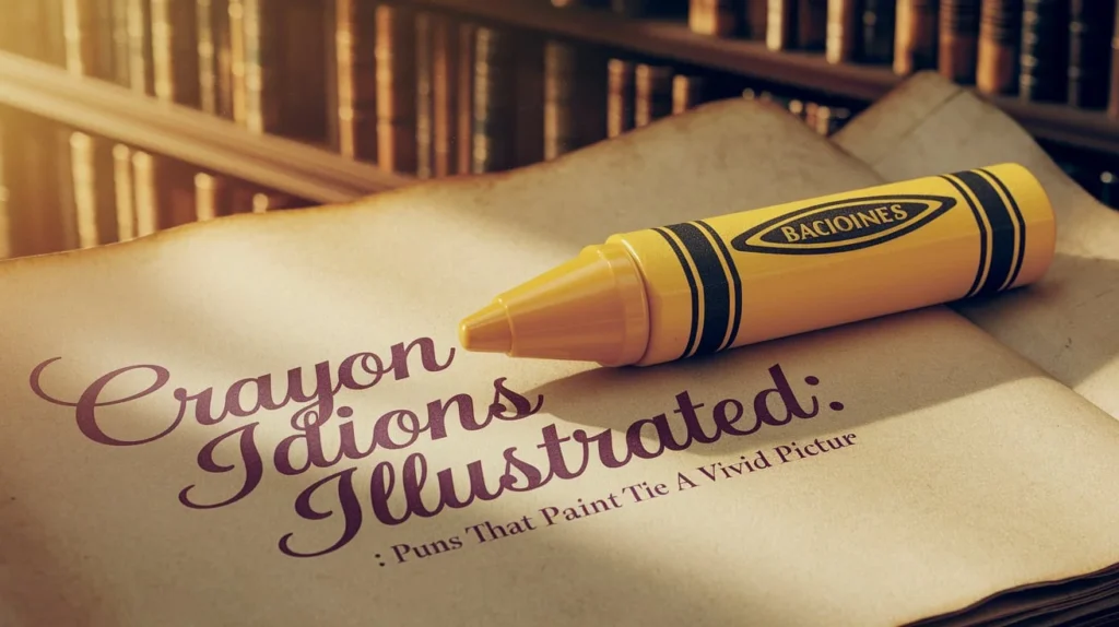 Crayon Idioms Illustrated: Puns That Paint a Vivid Picture