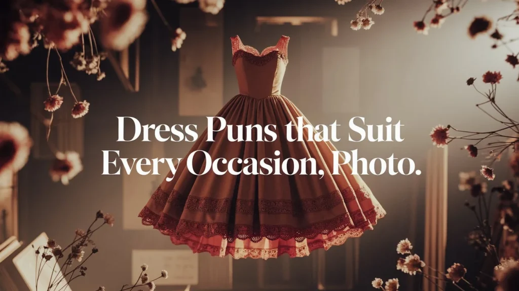 Dress puns that suit every occasion