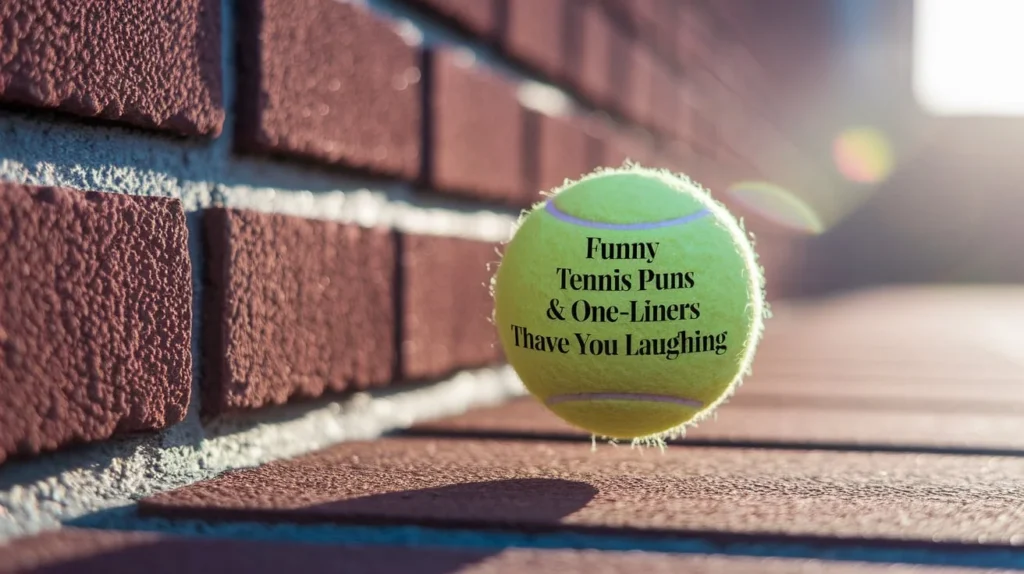 Funny Tennis Puns & One-Liners That’ll Have You Laughing