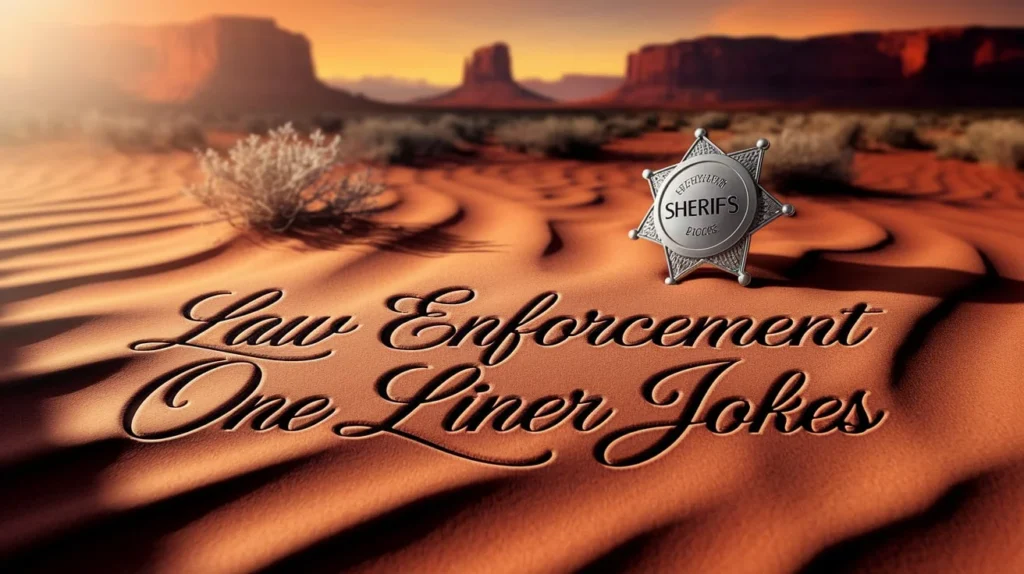 Law Enforcement One Liner Jokes