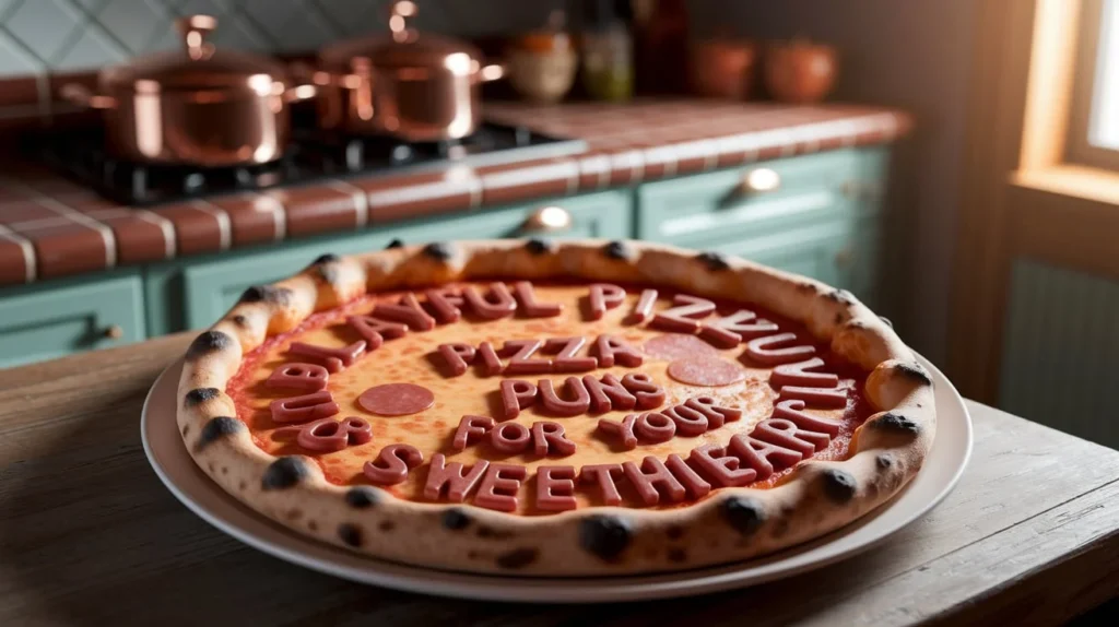 Playful Pizza Puns for Your Sweetheart