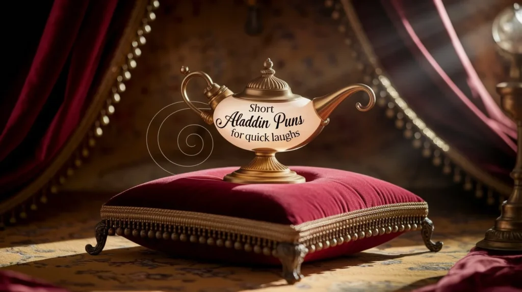 Short Aladdin Puns for Quick Laughs