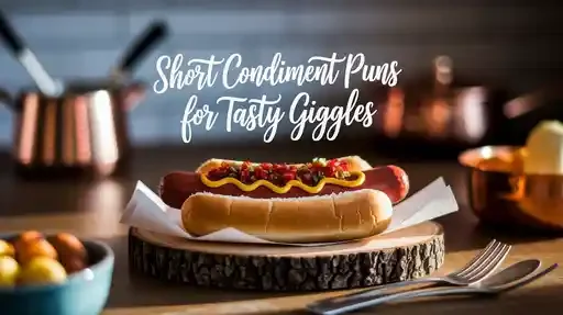 Short Condiment Puns for Tasty Giggles