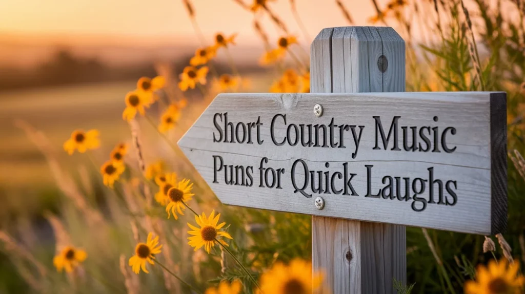 Short Country Music Puns for Quick Laughs
