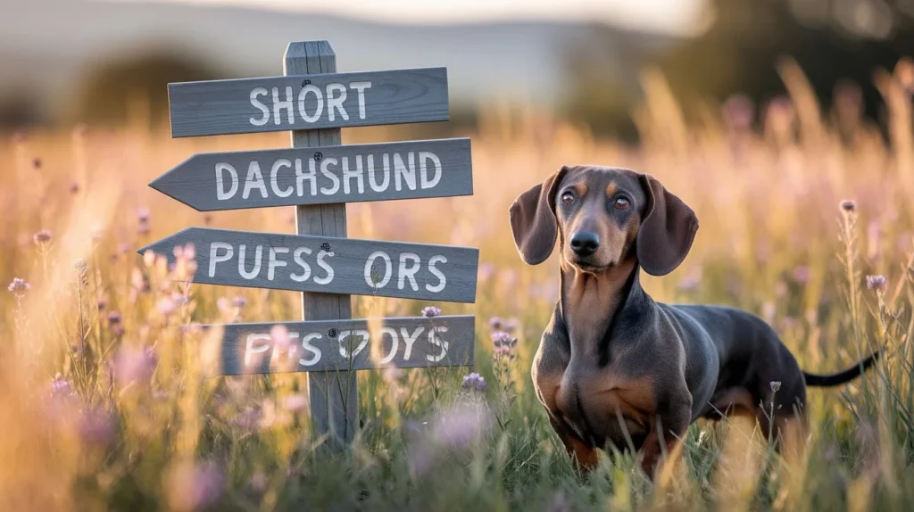 Short Dachshund Puns for Captions