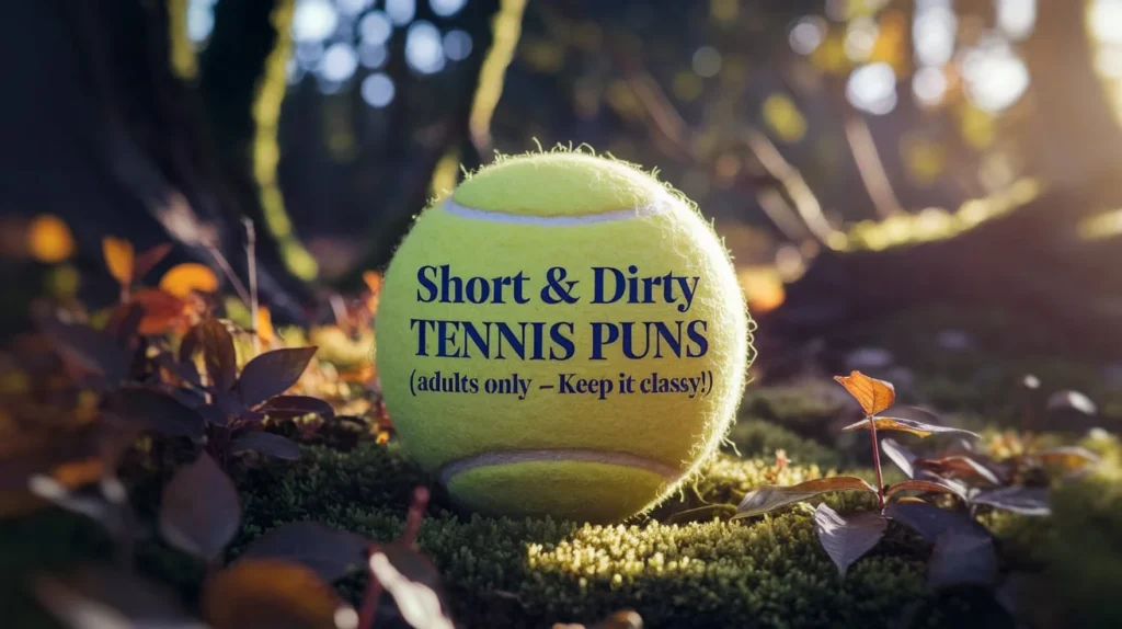 Short & Dirty Tennis Puns (Adults Only – Keep It Classy!)