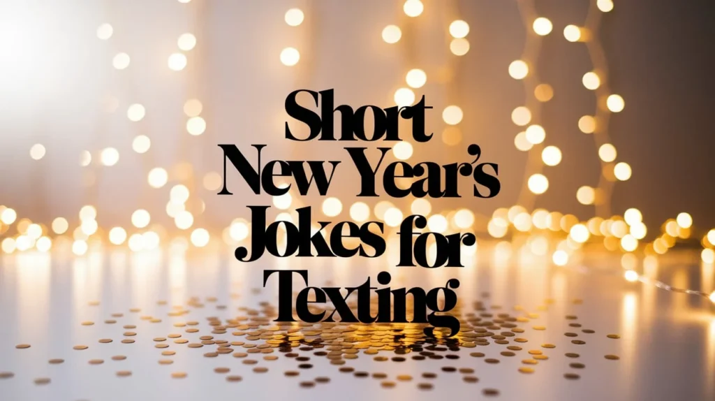 Short New Year’s Jokes for Texting