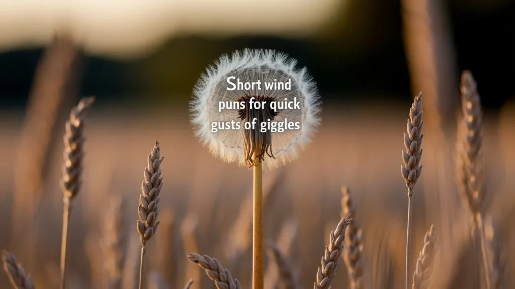 Short wind puns for quick gusts of giggles