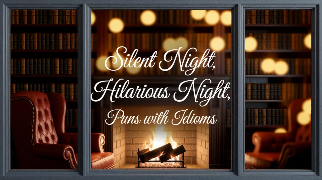 Silent Night, Hilarious Night: Puns with Idioms 