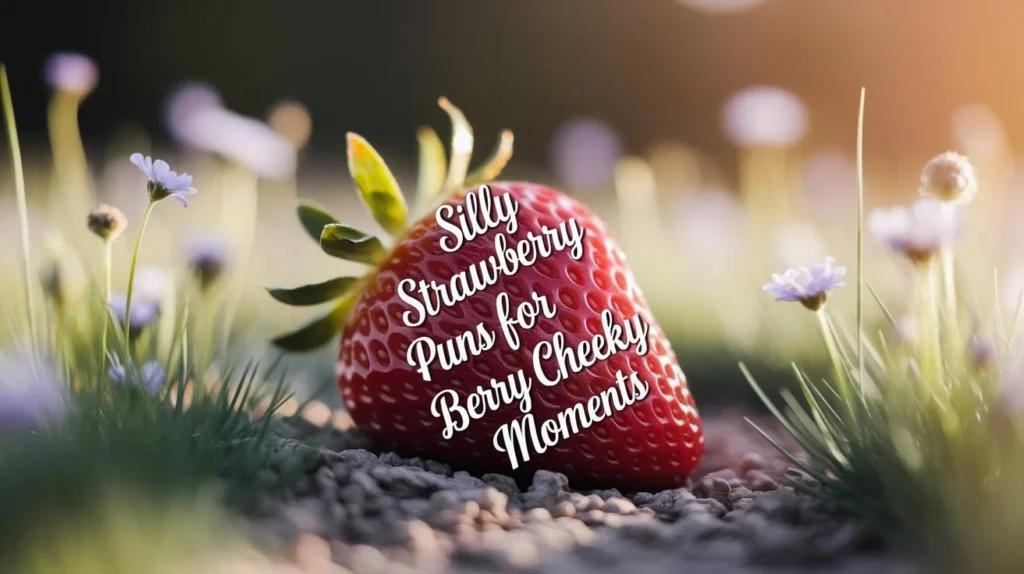 Silly Strawberry Puns For Berry Cheeky Moments