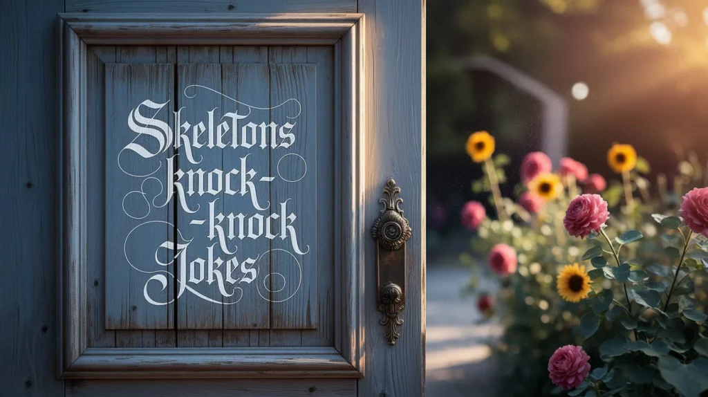 Skeletons Knock-Knock Jokes