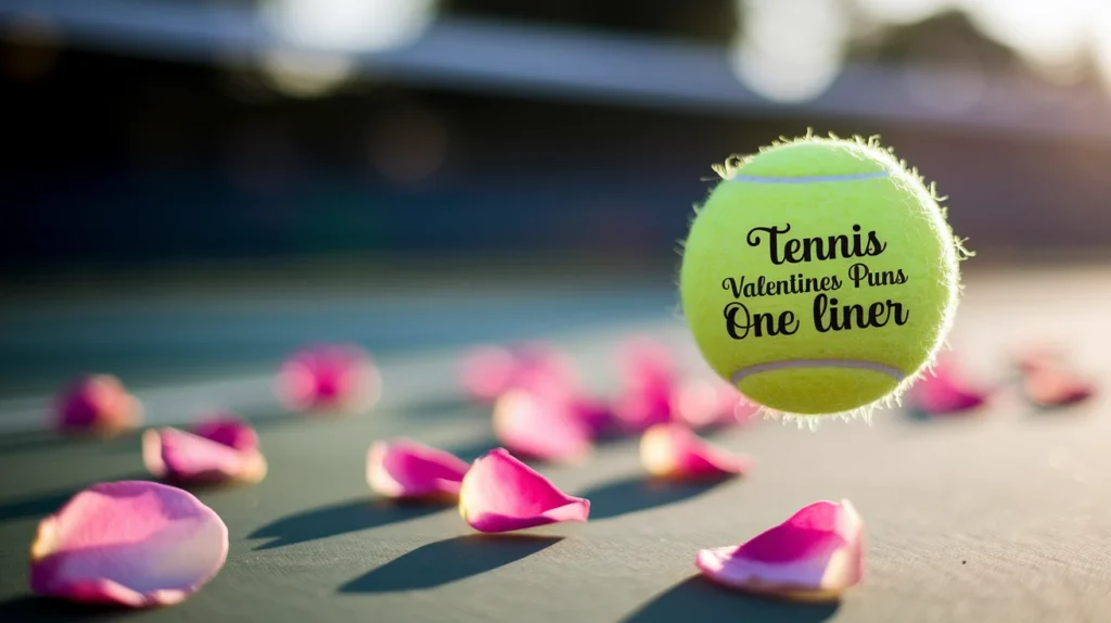 Tennis Valentines Puns One Liner