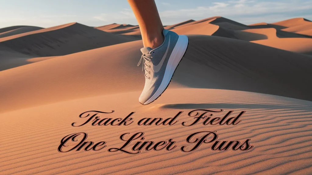 Track and Field One Liner Puns 