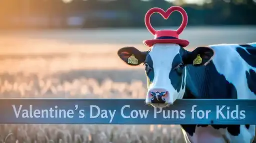 Valentine's Day Cow Puns For Kids