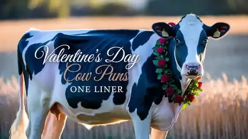 Valentine's Day Cow Puns One Liner