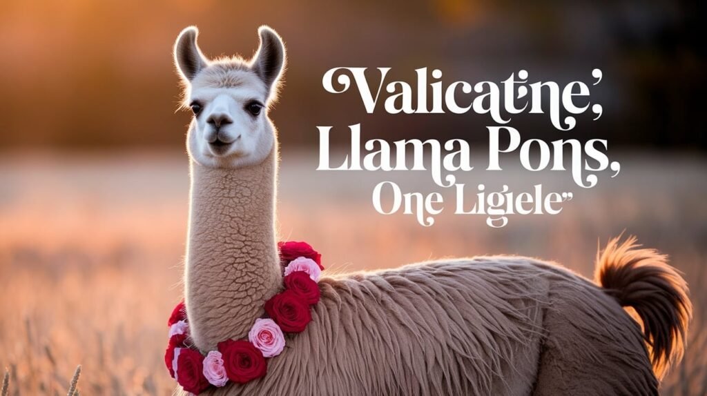 Valentines Llama Puns One Liner
