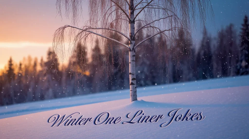 Winter One Liner Jokes