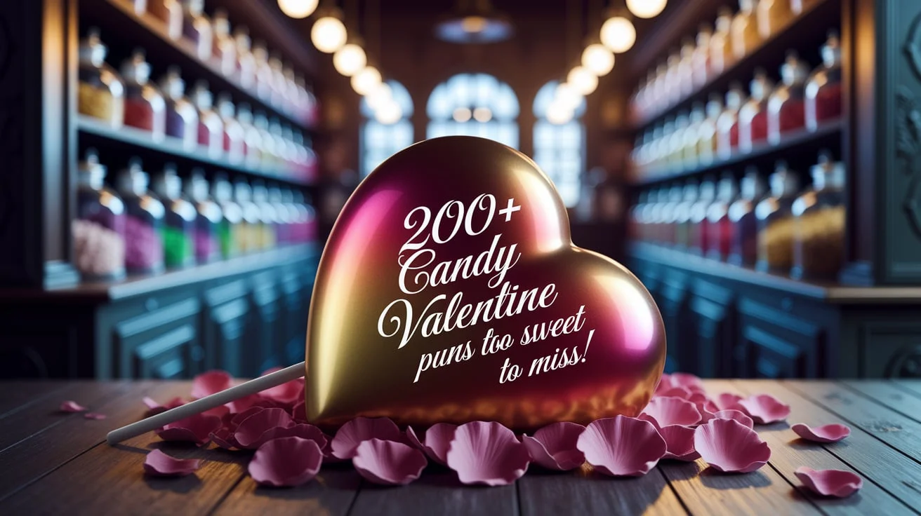 200+ Candy Valentine Puns Too Sweet to Miss!