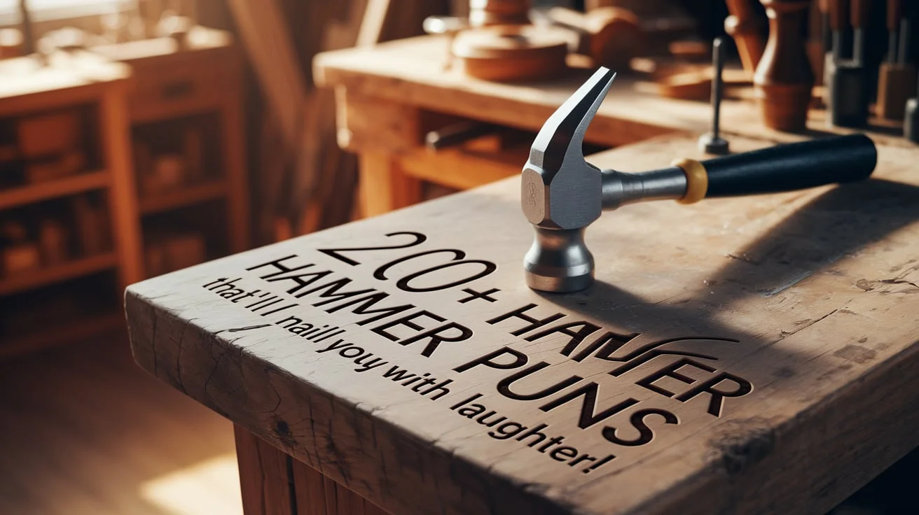 200+ Hammer Puns That’ll Nail You with Laughter!
