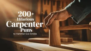 200+ Hilarious Carpenter Puns To Hammer Out Smiles